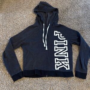 PINK Victoria's Secret Charcoal Hoodie